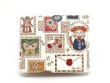 【限定Item】切手 箱まちミニ札入れ［t］