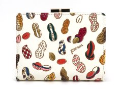 ピーナッツ 箱まち口金付き札入れ［t］