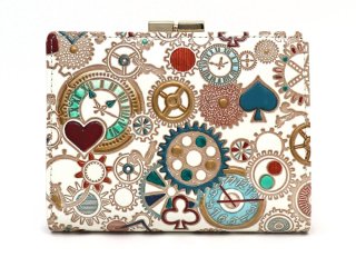 文庫屋「大関」箱まち口金付き札入れ