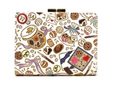 画像1: チョコレート 箱まち口金付き札入れ［t］ (1)