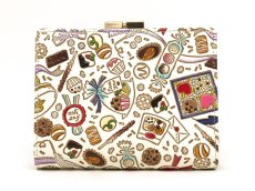 画像2: チョコレート 箱まち口金付き札入れ［t］ (2)