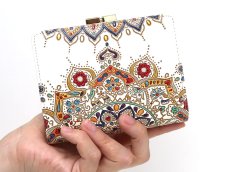 画像4: 象のカーニバル  箱まち口金付き札入れ［t］ (4)