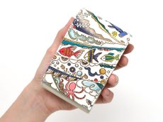 画像5: 【限定Item】海はひろいな 鏡付きリップケース（金唐柄）［t］ (5)