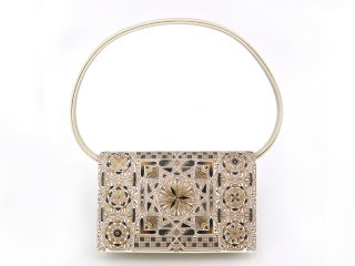 値下げ　新品未使用　文庫屋大関♡ハートや星　カラフル模様のがま口 値下げ 新品未使用 文庫屋大関♡ハートや星 カラフル模様の