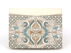 完売【予約限定】ロカイユ＜ブルーグレー＞ B6ノートカバー［t］