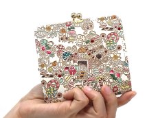 画像4: 完売【予約限定】お菓子の家  四角いがま口［t］ (4)