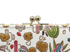 画像4: 完売【予約限定】弾けるもろこしガール  四角いがま口（金唐柄）［t］ (4)