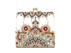 完売【限定Item】象のカーニバル 四角いがま口［t］