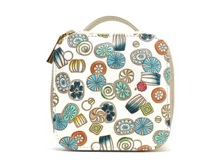 新品 文庫屋大関 文庫革 乙女ポーチ 収納ケース 絢爛柄 むかい鶴 限定完売品 新品 文庫屋大関 文庫革 乙女ポーチ 収納ケース 絢爛柄 むかい鶴