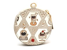 画像2: 珈琲 マカロンポーチ［t］ (2)