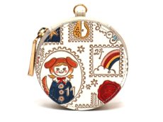 画像1: 切手 マカロンポーチ［t］ (1)