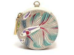 ラビリンスフィッシュ＜グリーン＞ マカロンポーチ［t］