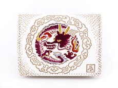 画像1: 完売【干支財布】雲竜＜ワイン＞ 箱まち小銭入れ［t］ (1)
