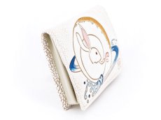 画像2: 完売【干支財布】波うさぎ 箱まち小銭入れ［t］ (2)