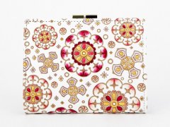 【予約限定柄】ボヌール＜ルビー＞ 箱まち口金付き札入れ［t］