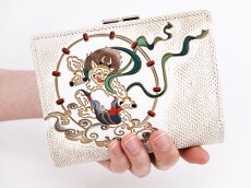 画像5: 風神雷神 箱まち口金付き札入れ［t］ (5)