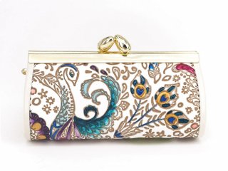 孔雀 天溝がま口［t］