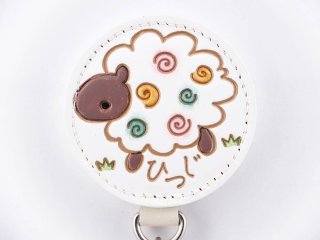 文庫屋「大関」 【干支財布】からくさ羊 箱まち小銭入れ［t］