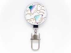 画像1: 終売 露芝千鳥＜青＞ キーホルダー［t］ (1)