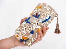 画像4: アラベスク＜青＞ メガネケース［t］ (4)