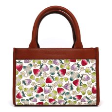 柄：いちご＜モーヴ＞