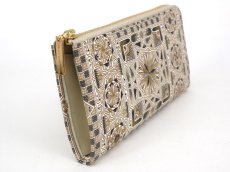 画像2: 終了【5月下旬お届け予定】絢爛柄 L字ファスナーの長財布【予約会】 ［t］ (2)