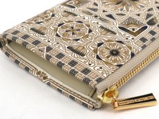 画像3: 終了【5月下旬お届け予定】絢爛柄 L字ファスナーの長財布【予約会】 ［t］ (3)