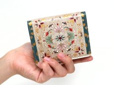 画像5: 【1月下旬お届け】金唐柄 箱まちミニ札入れ【予約会】［t］ (5)