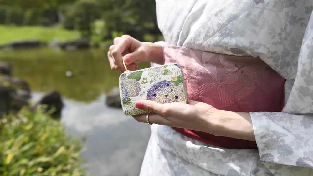 文庫屋大関 ファスナー小銭入れ