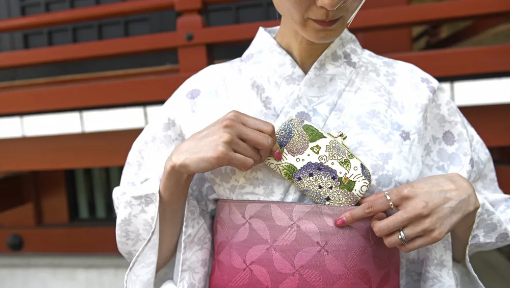 文庫屋大関 天溝がま口