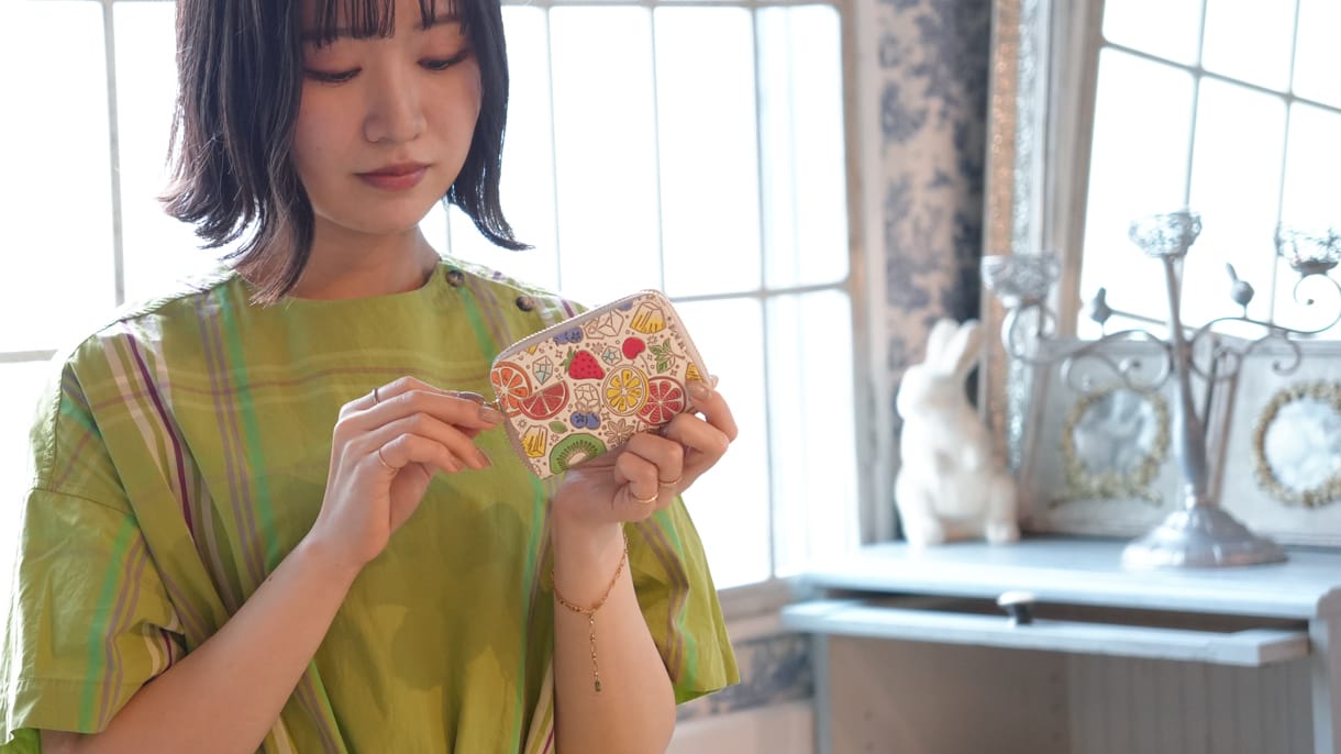 文庫屋大関 ファスナー小銭入れ