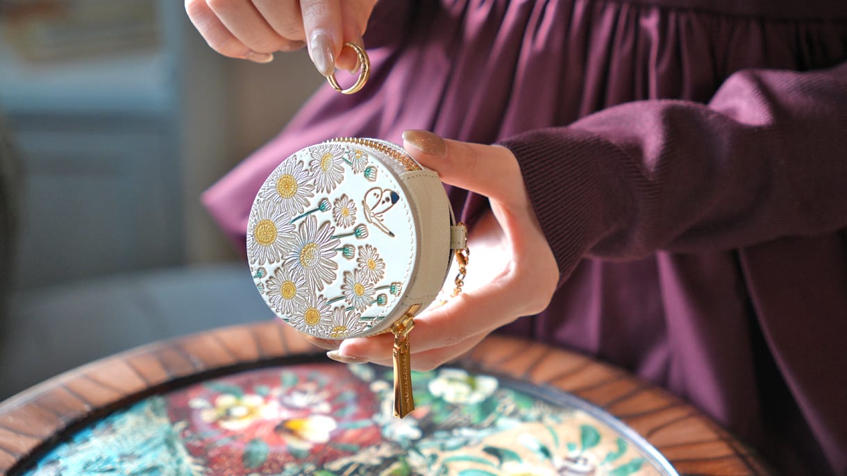 文庫屋大関 マカロンポーチ