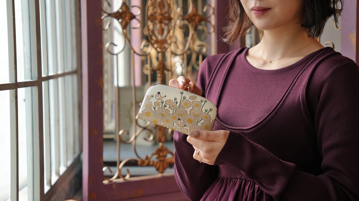 文庫屋大関 天溝がま口