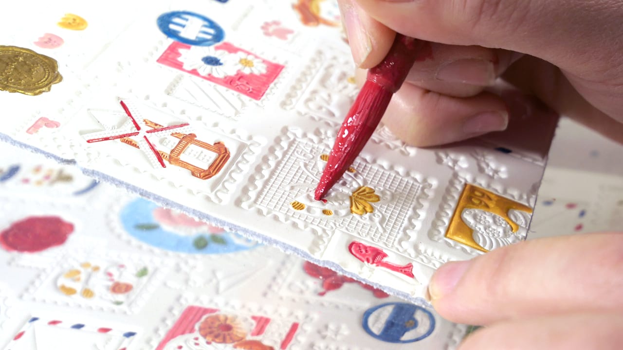 文庫屋「大関」の彩色