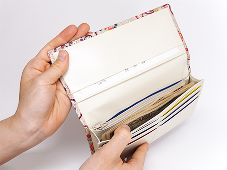 文庫屋「大関」通しマチの束入れ