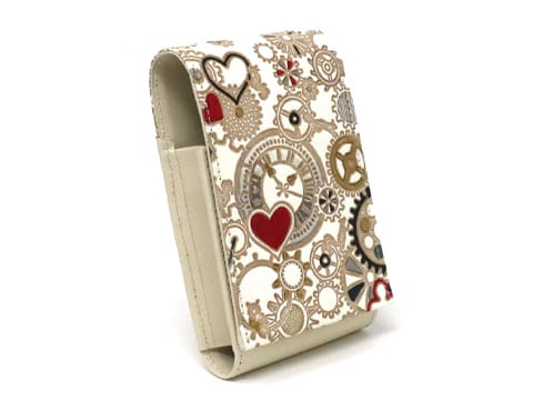 鏡付きリップケース