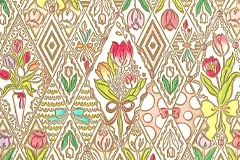 チューリップの花束