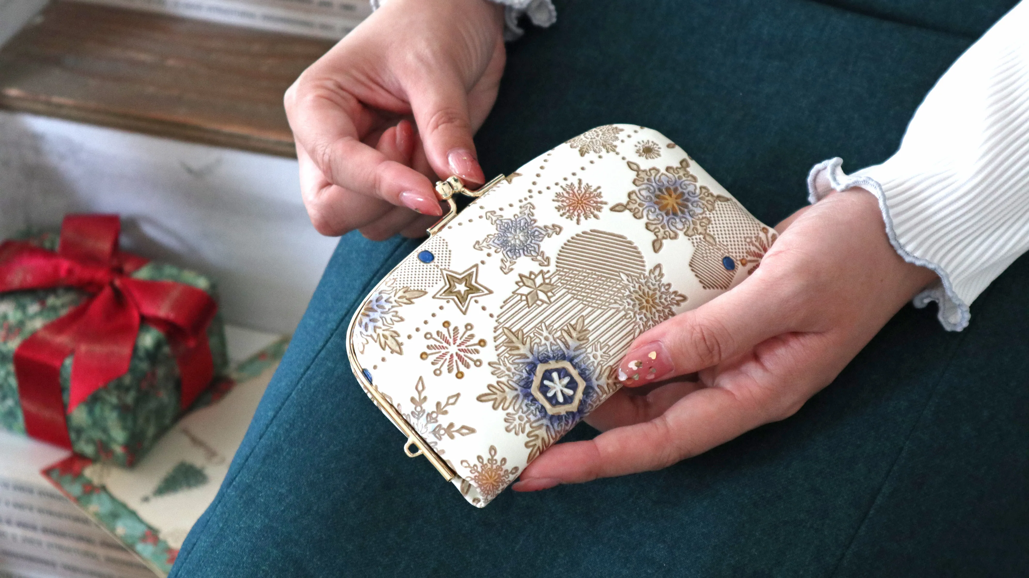 文庫屋大関 天溝がま口