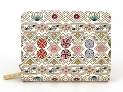 終売 花菱 ぐるっとファスナーのお財布［t］