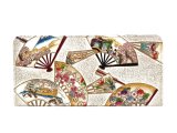 完売【限定Item】四季扇面 ひとえ束入れ（金唐柄）［t］