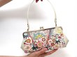 画像4: 完売【限定Item】華熨斗 がま口ハンドルクラッチ（絢爛柄） (4)