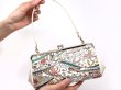 画像5: 【限定Item】海はひろいな がま口ハンドルクラッチ（金唐柄） (5)