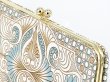 画像3: 完売【予約限定】ロカイユ＜ブルーグレー＞ がま口長財布［t］ (3)