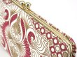 画像3: 完売【予約限定柄】ロカイユ＜チェリーレッド＞ がま口長財布［t］ (3)
