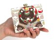 画像5: 【Xmas柄】編むくま 三つ折りミニ財布［t］ (5)