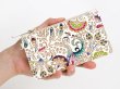 画像5: 完売【予約限定】孔雀 すっきりカードケース 【クリアポケット有】［t］ (5)