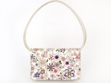 完売【予約限定】みつばち＜限定パープル＞ ショルダーウォレット（マグネット式）