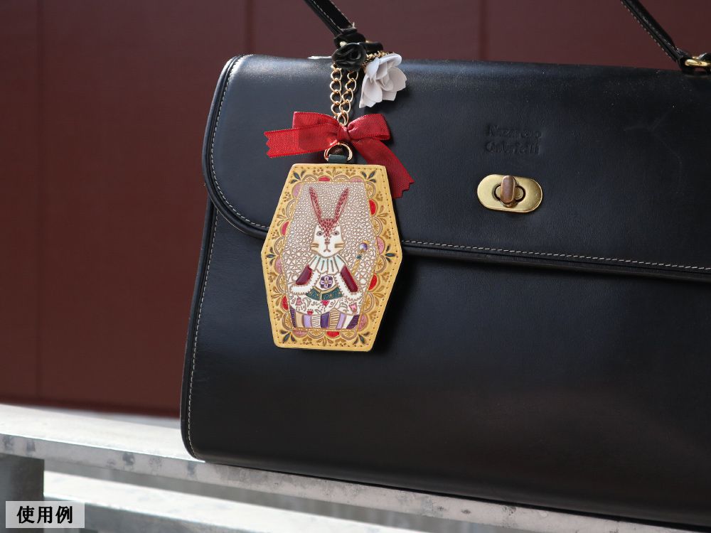 文庫屋「大関」 【限定アイテム】ラパン（ウサギ） バッグチャーム［t］