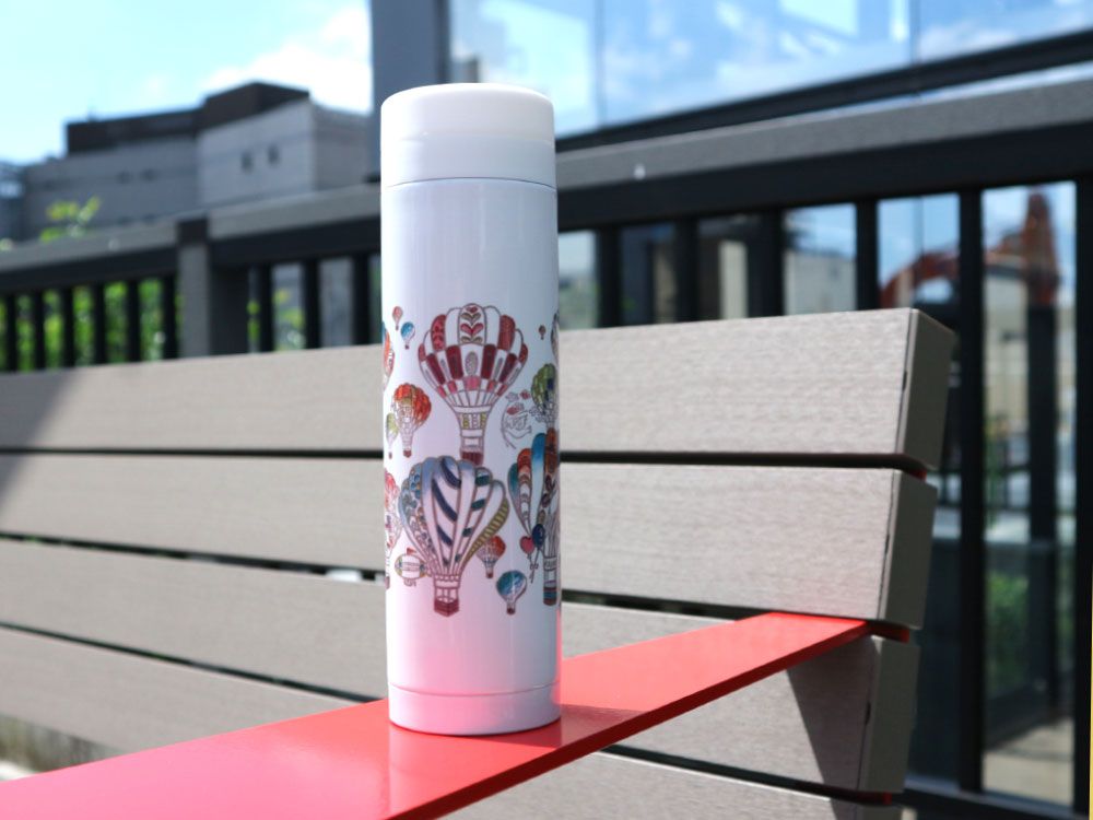 文庫屋「大関」 販売終了 気球 ステンレスサーモボトル 270ml