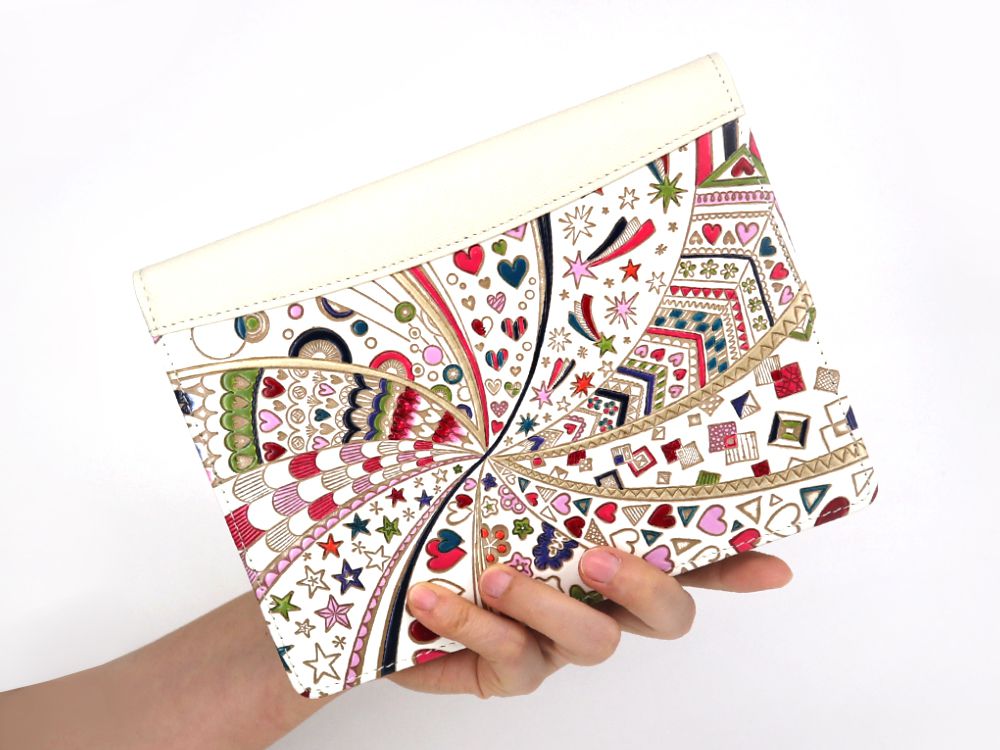 文庫屋 大関 限定アイテム グロッシーハート B6ノートカバー T